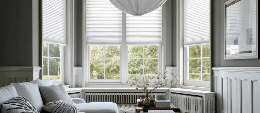 Pleated Shades in South Walton by The Blind Guy of 30A