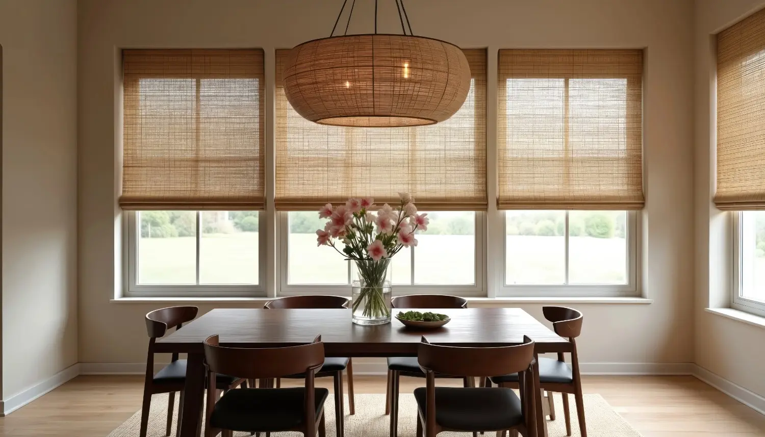 Woven Wood Shades in South Walton & 30A